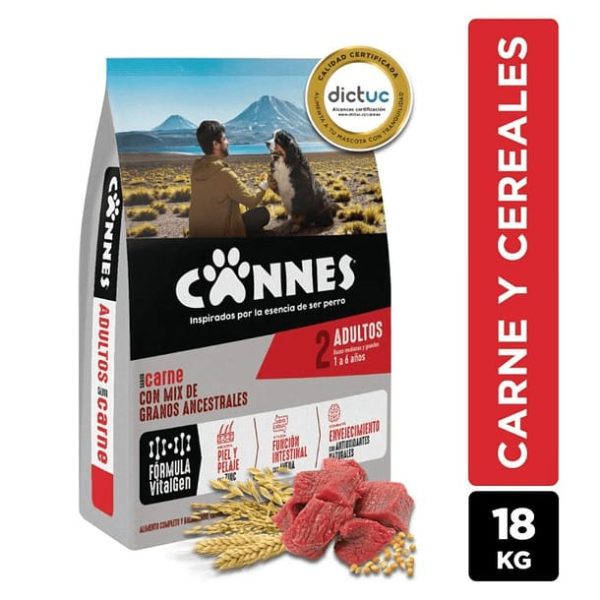 Cannes Premium Carne Cereal 18 Kg