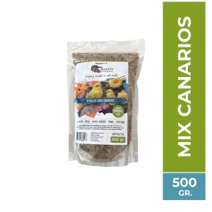 Martin Pescador Mix Canario Alpiste - Mijo Blanco - Mijo Rojo 500 Grs