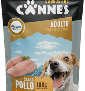 Cannes Pouch Adulto Pollo 100 Grs