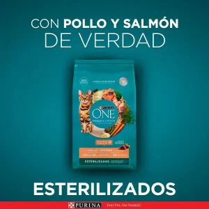 Purina One Gato Esterilizado Pollo Y Salmon 2 Kg